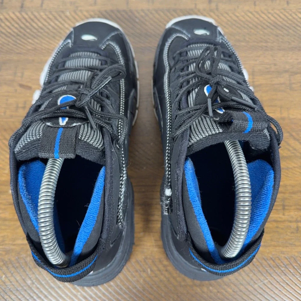 Nike Air Max Penny 1 Kids 4.5Y Black White Blue Orlando Basketball Sneakers